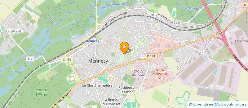localisation de l'entreprise MONSIEUR MARCEL-SEBI COVACIU à MENNECY