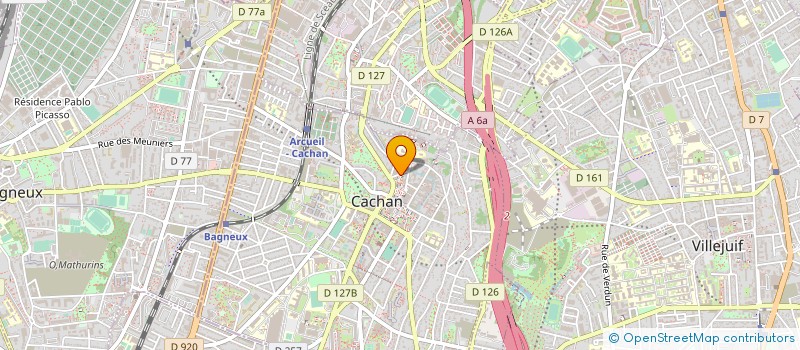 localisation de l'entreprise MONSIEUR MARCEL SERALIA à CACHAN