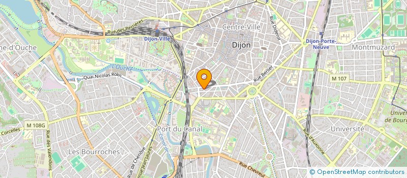 localisation de l'entreprise MONSIEUR MARCEL SEUILLOT  DIJON