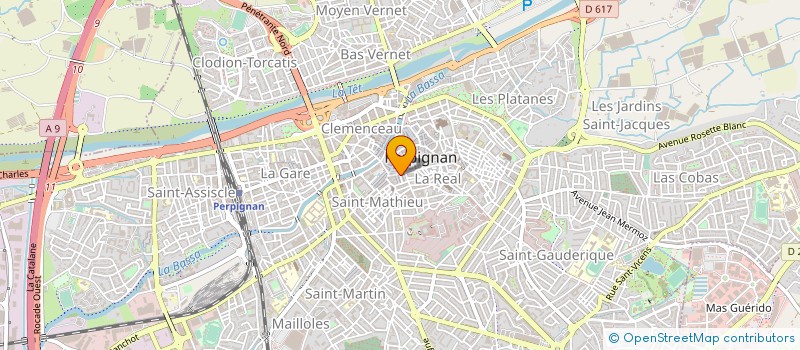 localisation de l'entreprise MONSIEUR MARCEL SILVA à PERPIGNAN