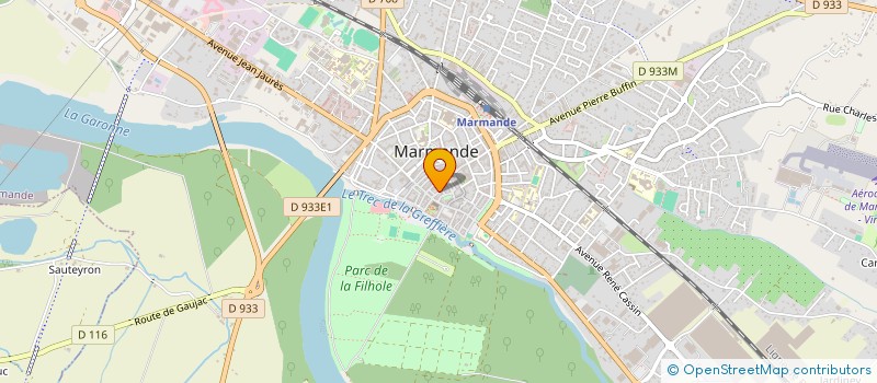 localisation de l'entreprise MONSIEUR MARCEL SINSOU  MARMANDE