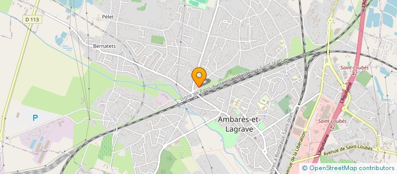 localisation de l'entreprise MONSIEUR MARCEL SIREROL  AMBARES-ET-LAGRAVE