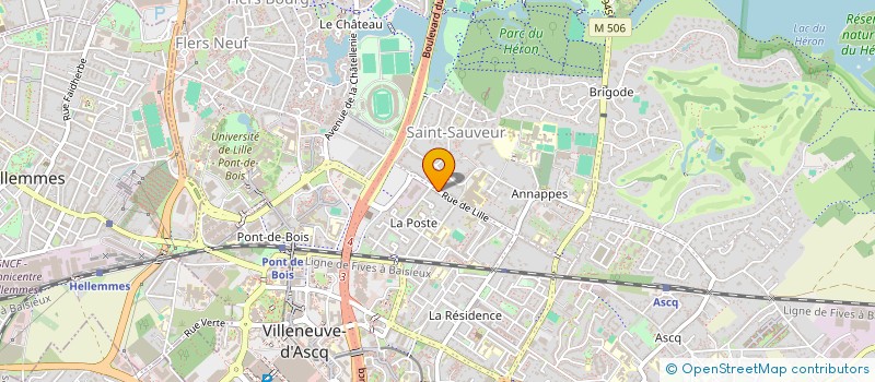 localisation de l'entreprise MONSIEUR MARCEL SMAGGHE à VILLENEUVE-D'ASCQ