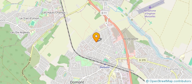 localisation de l'entreprise MONSIEUR MARCEL SOARES  DOMONT