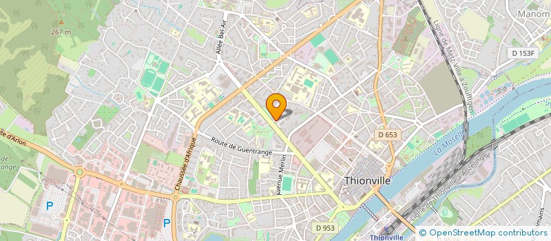 localisation de l'entreprise MONSIEUR MARCEL SOGNE à THIONVILLE