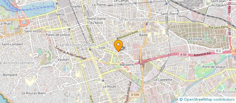localisation de l'entreprise MONSIEUR MARCEL SOLETTI à MARSEILLE