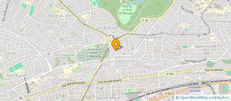 localisation de l'entreprise MONSIEUR MARCEL SOLYMOSI à LE HAVRE