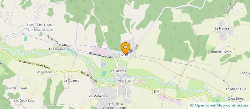 localisation de l'entreprise MONSIEUR MARCEL SOURY  MARTHON