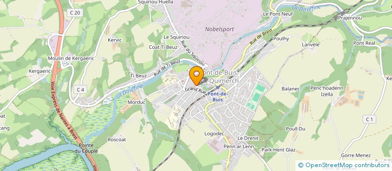 localisation de l'entreprise MONSIEUR MARCEL STAHL  SAINT-SEGAL