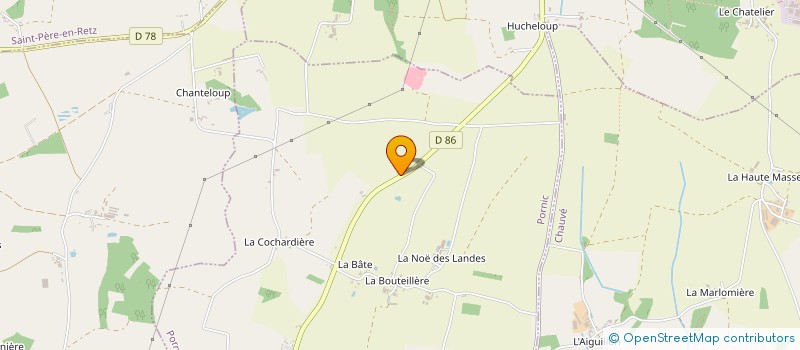 localisation de l'entreprise MONSIEUR MARCEL TABLEAU  PORNIC