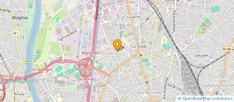 localisation de l'entreprise MONSIEUR MARCEL TAIEB à TOULOUSE