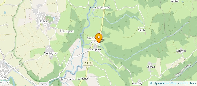 localisation de l'entreprise MONSIEUR MARCEL TERRASSE  SUGERES