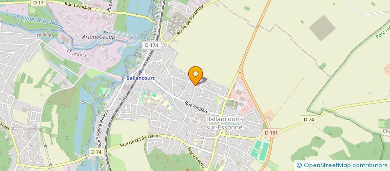 localisation de l'entreprise MONSIEUR MARCEL TETART à BALLANCOURT-SUR-ESSONNE