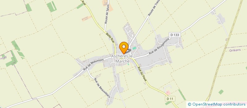 localisation de l'entreprise MONSIEUR MARCEL THIAULT  ASCHERES-LE-MARCHE