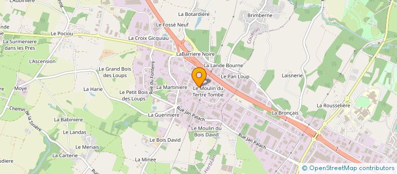 localisation de l'entreprise MONSIEUR MARCEL THIBAUDEAU à COUERON