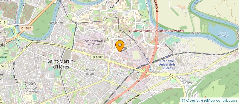 localisation de l'entreprise MONSIEUR MARCEL THIMEL  SAINT-MARTIN-D'HERES