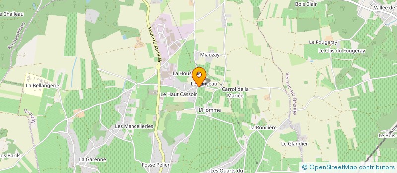 localisation de l'entreprise MONSIEUR MARCEL THION  VOUVRAY