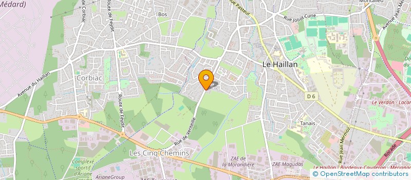 localisation de l'entreprise MONSIEUR MARCEL TOLILA à LE HAILLAN