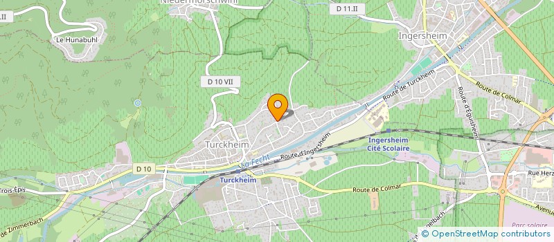 localisation de l'entreprise MONSIEUR MARCEL TOURNUT  TURCKHEIM