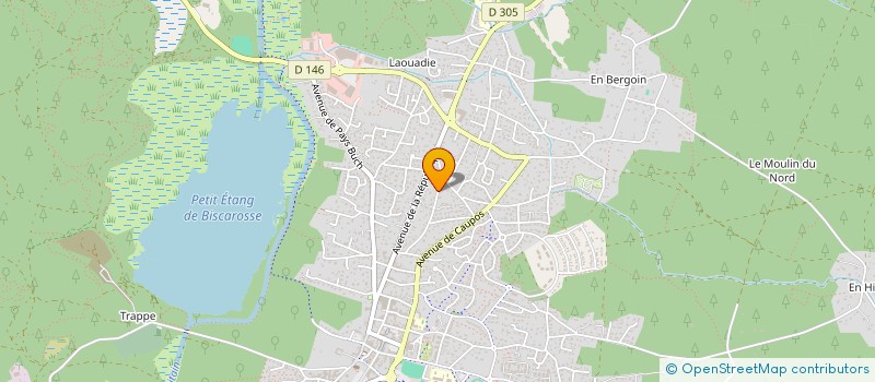 localisation de l'entreprise MONSIEUR MARCEL TOUZE  BISCARROSSE