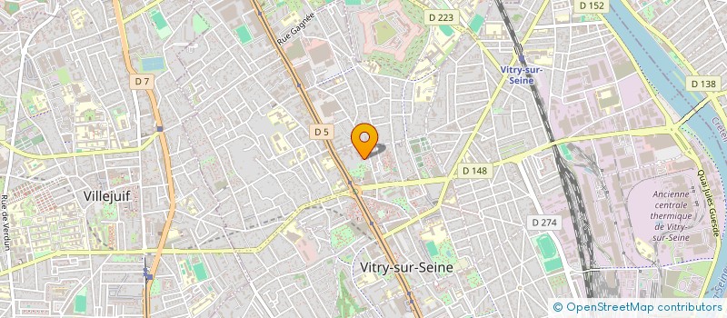 localisation de l'entreprise MONSIEUR MARCEL TUDOR à VITRY-SUR-SEINE
