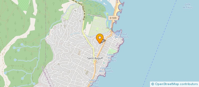 localisation de l'entreprise MONSIEUR MARCEL ULRICH à FREJUS