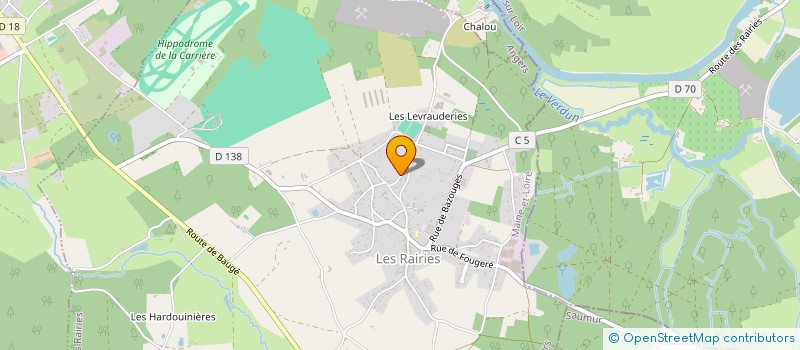 localisation de l'entreprise MONSIEUR MARCEL VAIDIE  LES RAIRIES