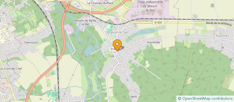 localisation de l'entreprise MONSIEUR MARCEL VAL à BREUIL-LE-SEC