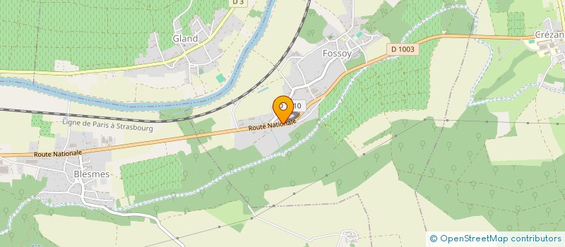 localisation de l'entreprise MONSIEUR MARCEL VALLEJO  FOSSOY