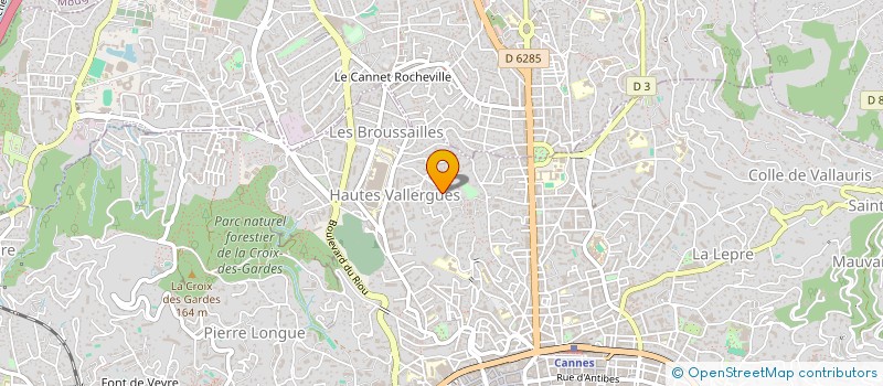 localisation de l'entreprise MONSIEUR MARCEL VALLES  CANNES