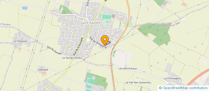 localisation de l'entreprise MONSIEUR MARCEL VALOT à SAINT-XANDRE