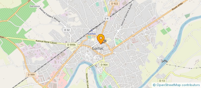 localisation de l'entreprise MONSIEUR MARCEL VARY à GAILLAC