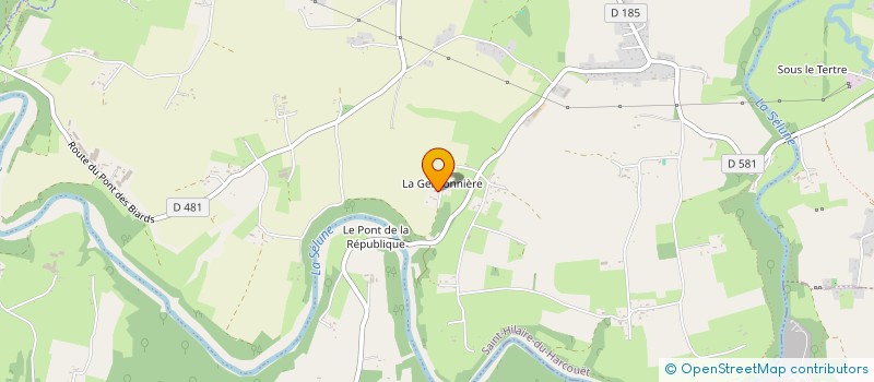 localisation de l'entreprise MONSIEUR MARCEL VAUTIER  SAINT-HILAIRE-DU-HARCOUET