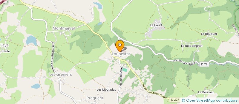 localisation de l'entreprise MONSIEUR MARCEL VELLUET  CHARBONNIERES-LES-VARENNES