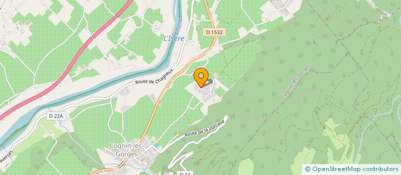 localisation de l'entreprise MONSIEUR MARCEL VEYRET à COGNIN-LES-GORGES