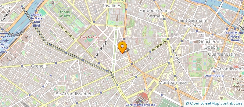 localisation de l'entreprise MONSIEUR MARCEL VIALLARD  PARIS