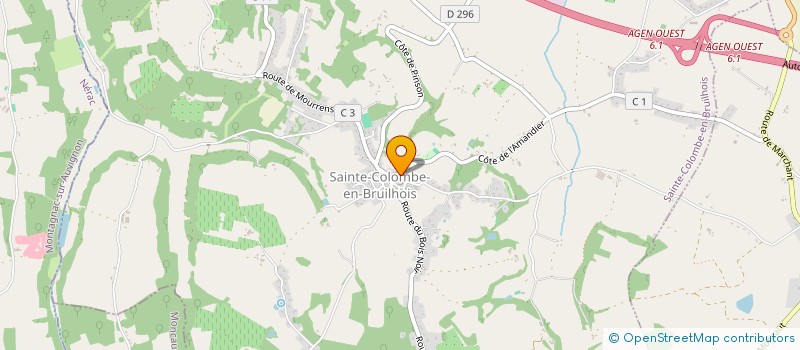 localisation de l'entreprise MONSIEUR MARCEL VIDAL à MONCAUT