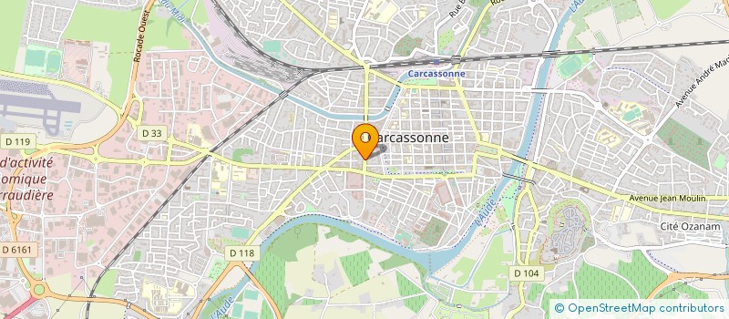 localisation de l'entreprise MONSIEUR MARCEL VIGNAU à CARCASSONNE