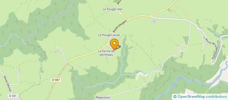 localisation de l'entreprise MONSIEUR MARCEL VILLARET  SAINT-CHELY-D AUBRAC