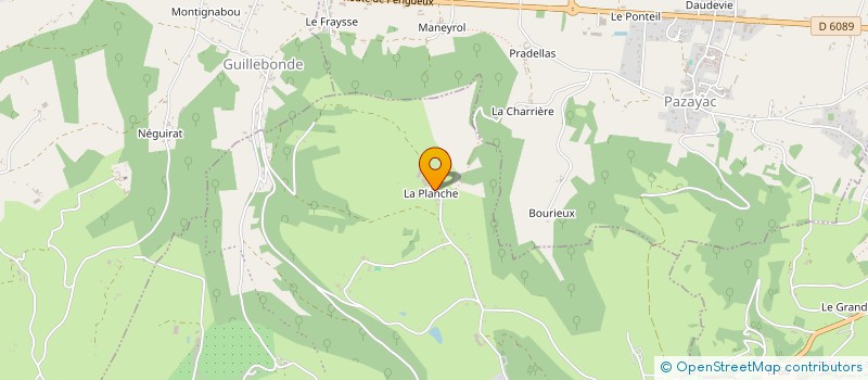 localisation de l'entreprise MONSIEUR MARCEL VILLENEUVE  LES COTEAUX PERIGOURDINS