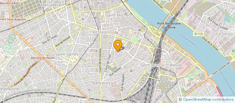 localisation de l'entreprise MONSIEUR MARCEL VISCONTI à BORDEAUX