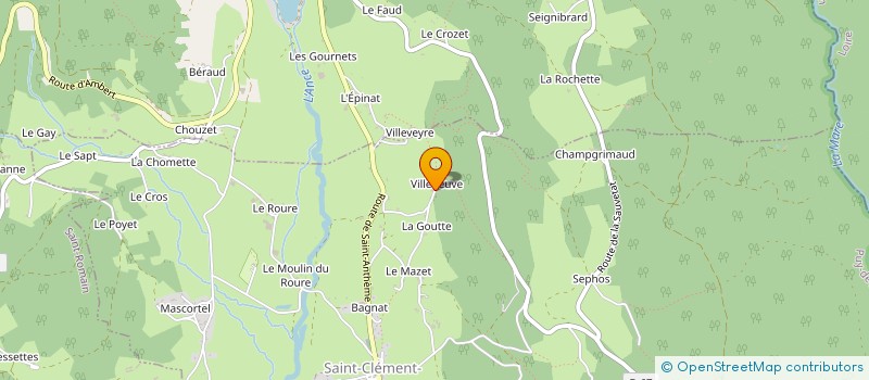 localisation de l'entreprise MONSIEUR MARCEL VOLDOIRE  SAINT-CLEMENT-DE-VALORGUE