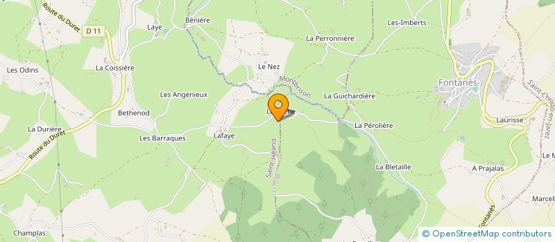 localisation de l'entreprise MONSIEUR MARCEL VOUTA à SAINT-HEAND