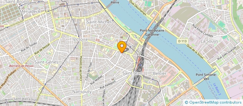 localisation de l'entreprise MONSIEUR MARCEL WOCH  BORDEAUX