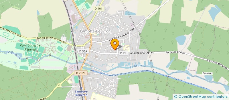 localisation de l'entreprise MONSIEUR MARCEL YANACOPOULO  CHAUMONT-SUR-THARONNE