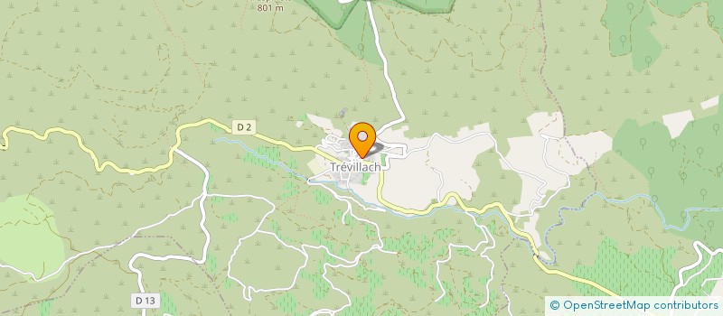 localisation de l'entreprise MONSIEUR MARCELIN BOBE  TREVILLACH