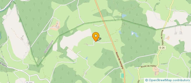 localisation de l'entreprise MONSIEUR MARCELIN LAMBERT  PLOMBIERES-LES-BAINS