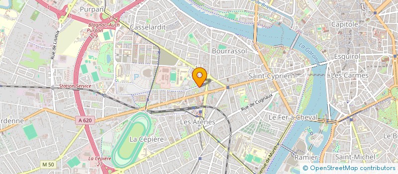 localisation de l'entreprise MONSIEUR MARCELIN SALETTES à TOULOUSE