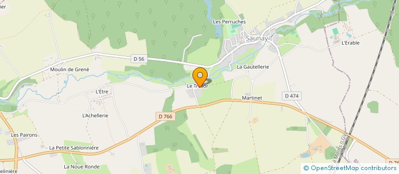 localisation de l'entreprise MONSIEUR MARCELIN VAUDOUR  SAINT-NICOLAS-LA-CHAPELLE