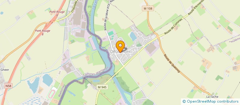 localisation de l'entreprise MONSIEUR MARCELIN VICENTE  DEULEMONT